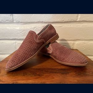 Trask all leather vintage pink